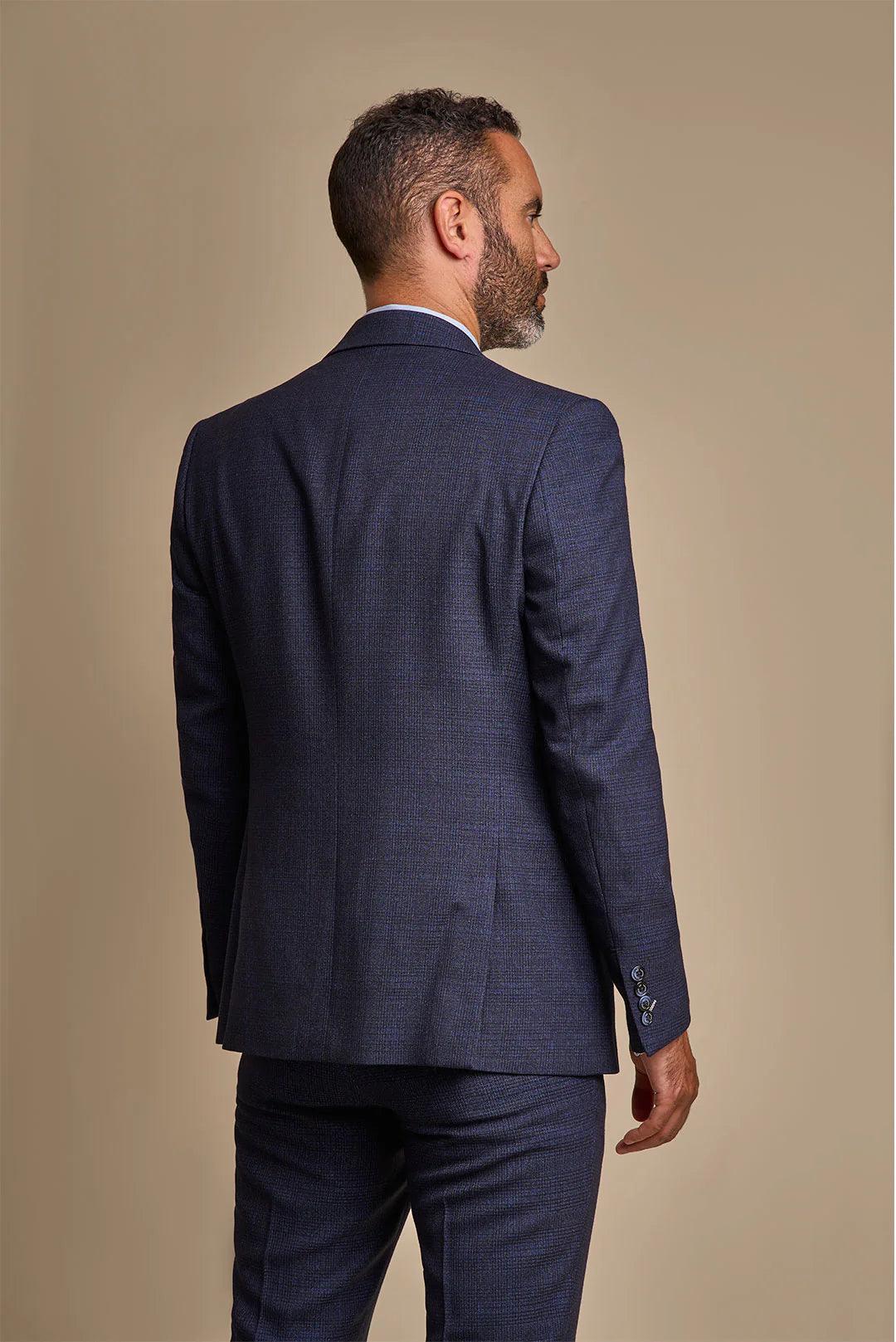 Caridi Navy Three Piece Suit