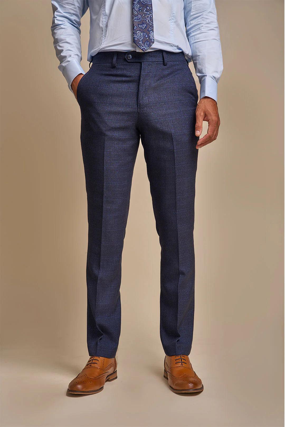 Caridi Navy Three Piece Suit