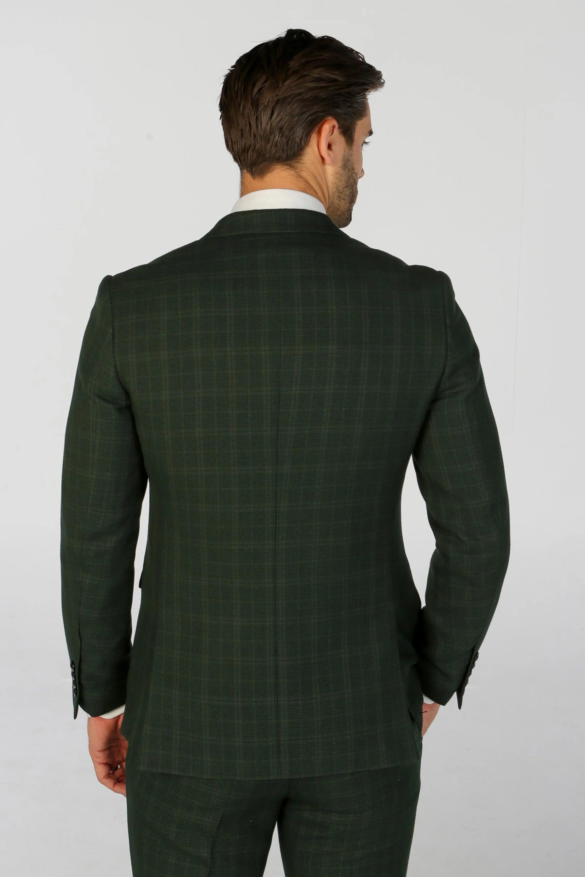 Leo Green Men's Three Piece Suit