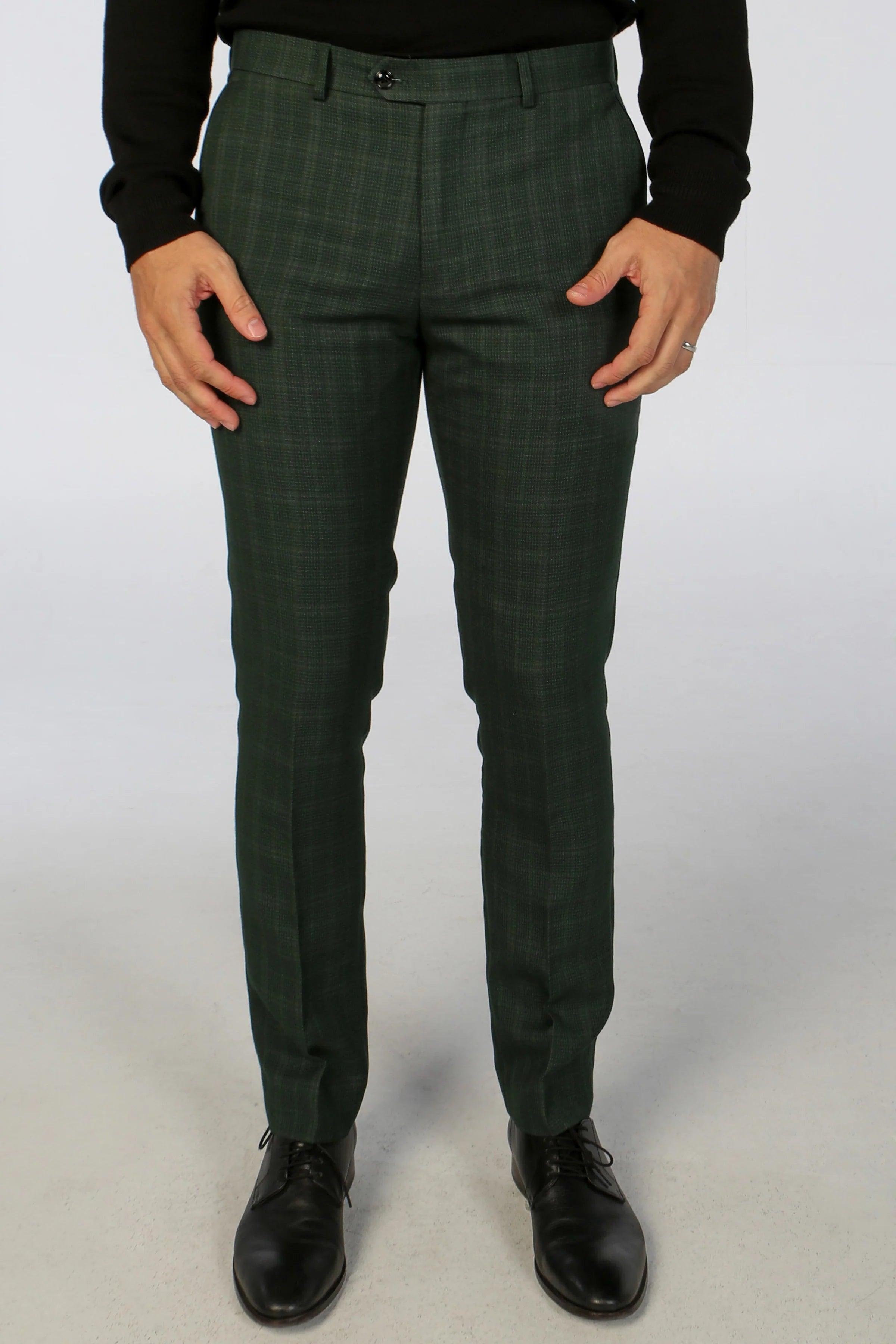 Leo Green Men's Three Piece Suit