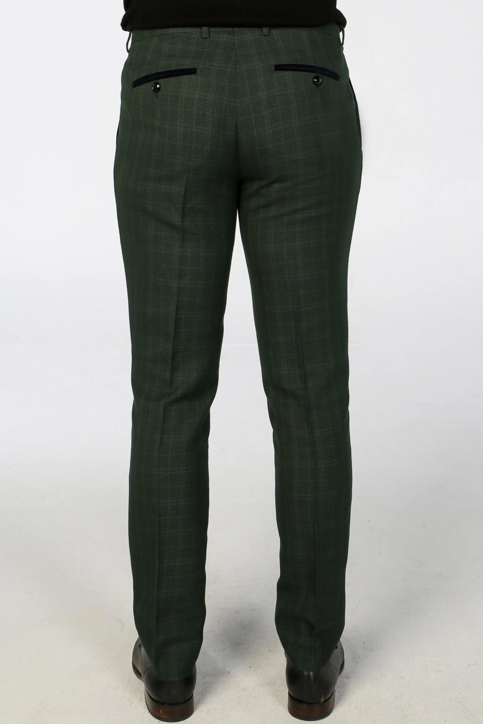 Leo Green Men's Three Piece Suit