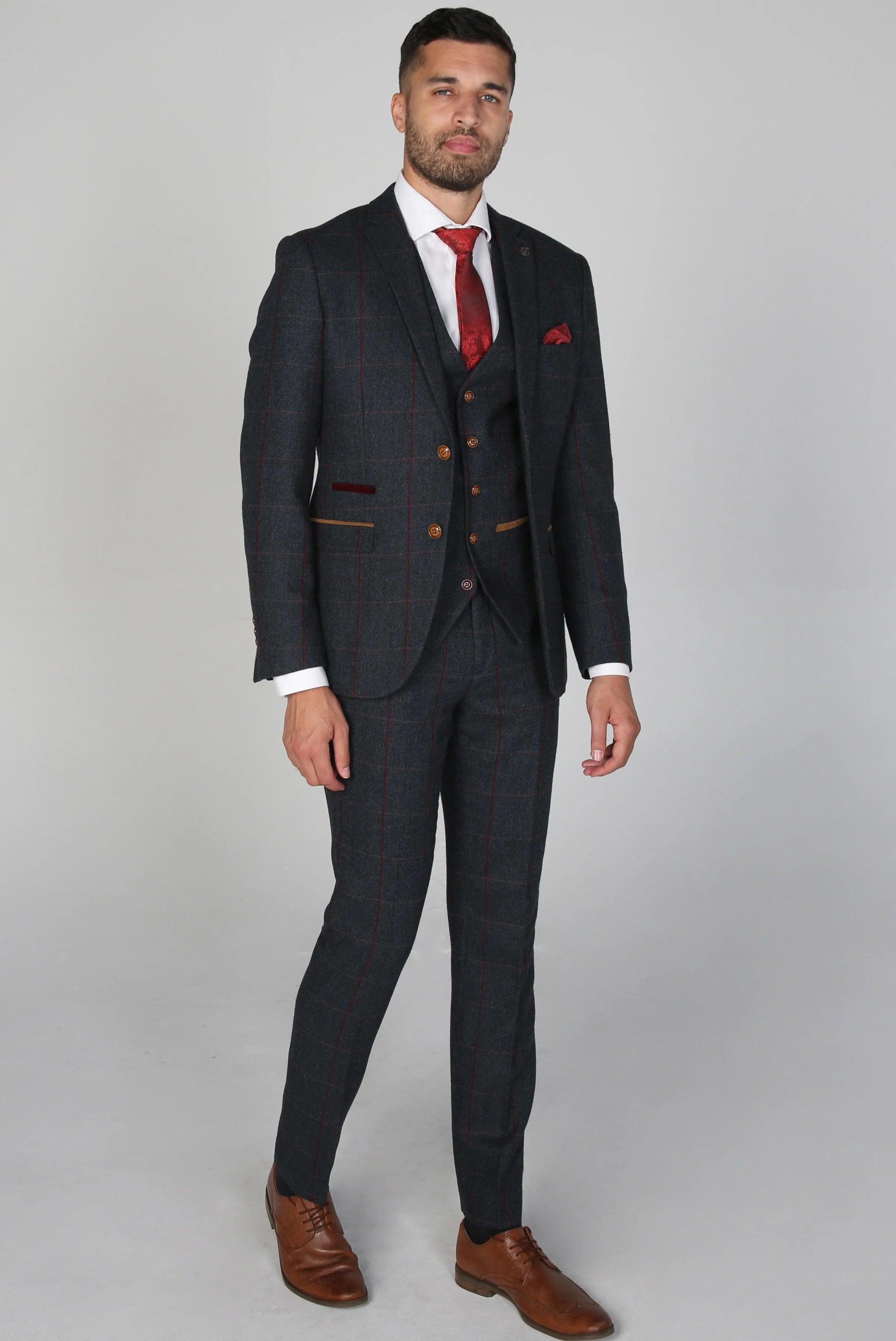 Madrid Men's Three Piece Suit