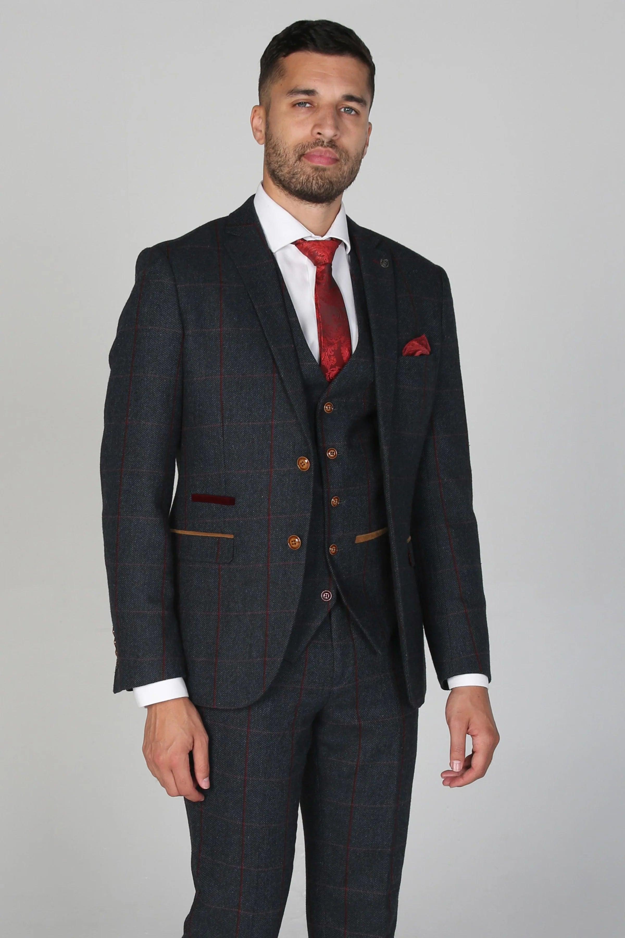 Madrid Men's Three Piece Suit