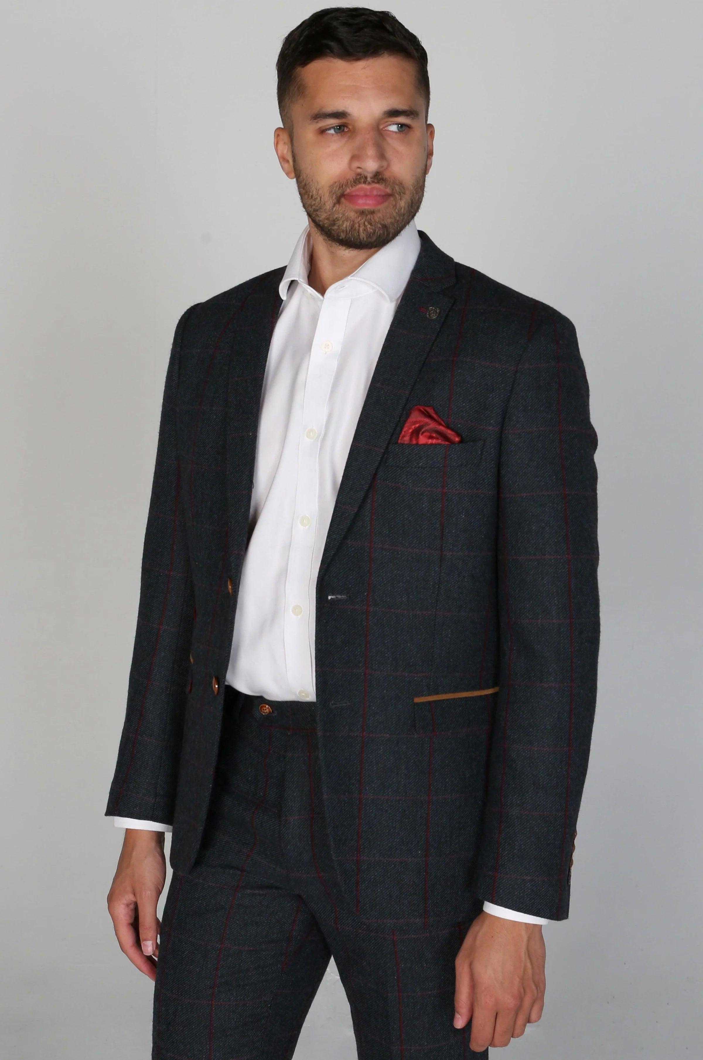 Madrid Men's Three Piece Suit