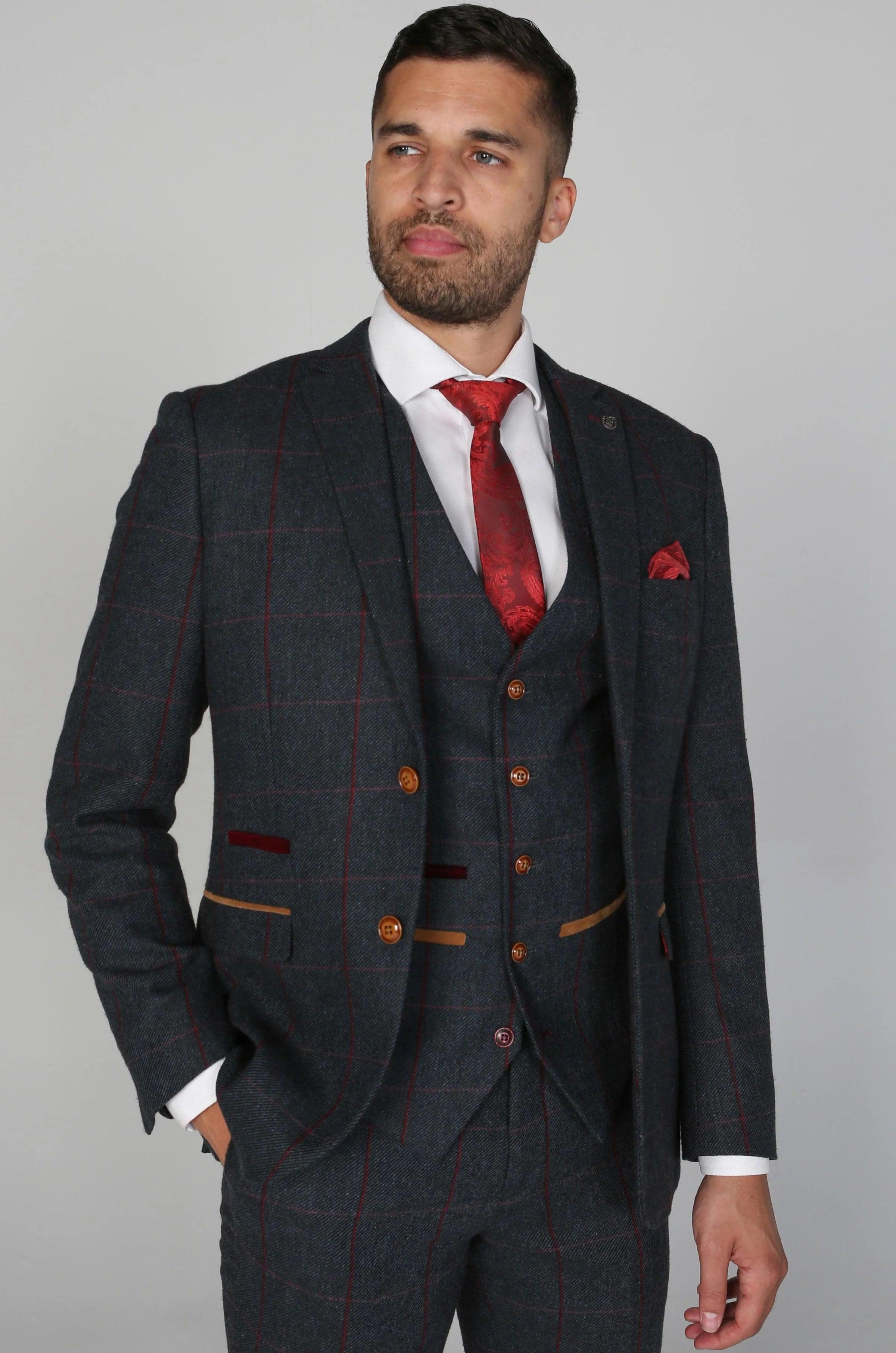 Madrid Men's Three Piece Suit