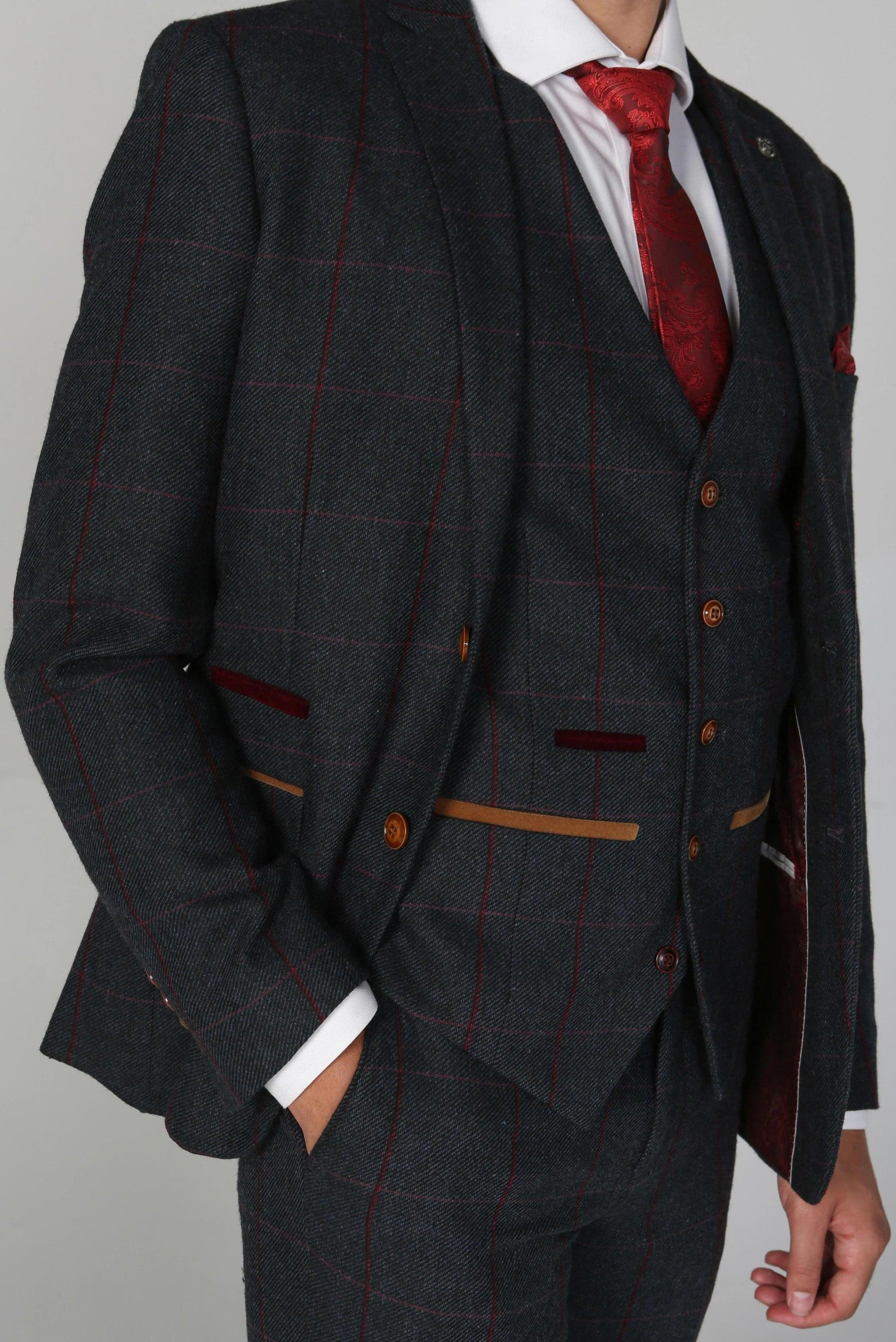 Madrid Men's Three Piece Suit